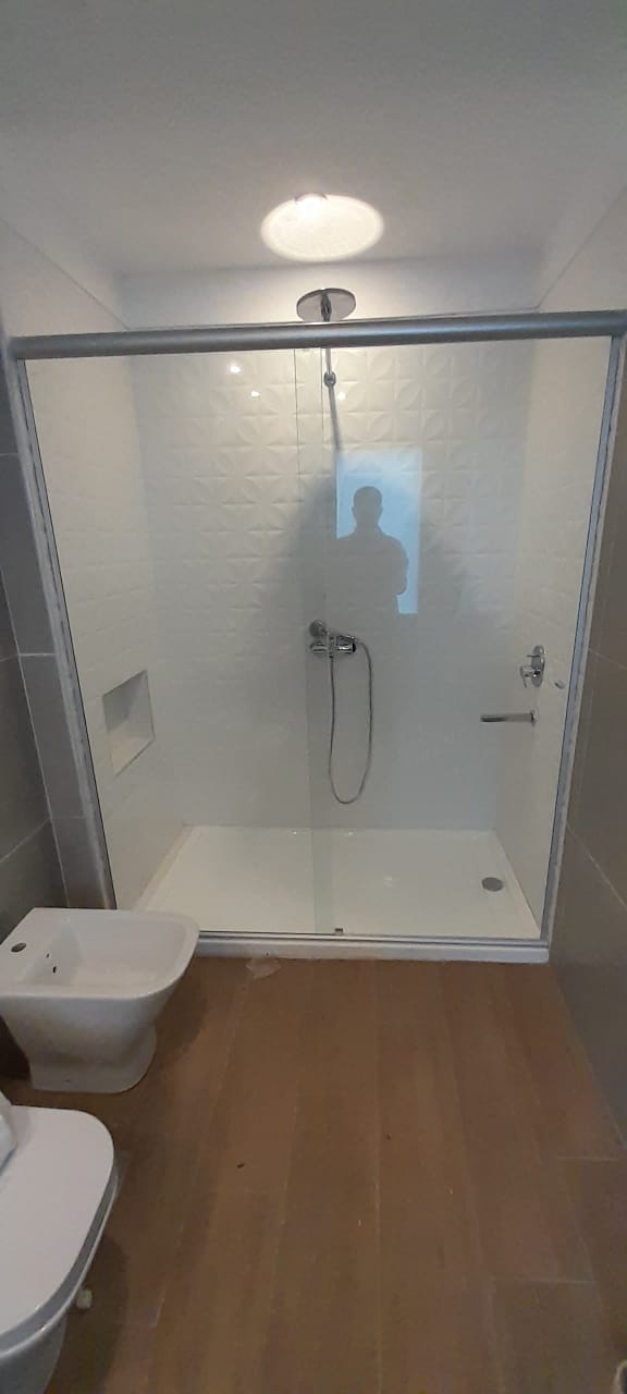 Mampara de Ducha box frontal 2 hojas 160x190cm - Imagen 3