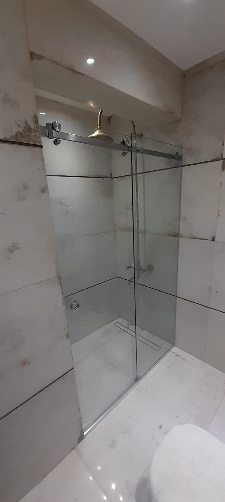 Mampara de Ducha 4 hojas 170x190cm Minimalista - Imagen 4