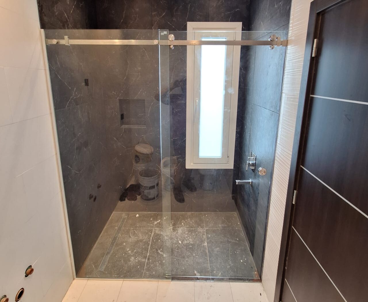 Mampara de Ducha 4 hojas 170x190cm Minimalista - Imagen 5