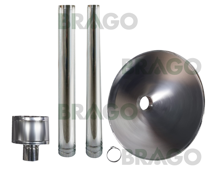 Kit accesorios Brago aire libre 4"(pulgadas)