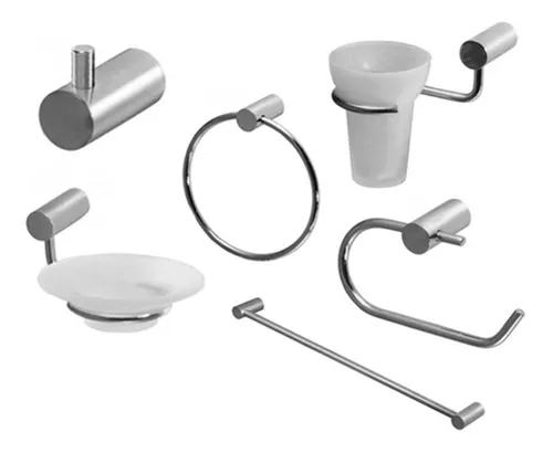 Accesorios FLY kit 6 piezas cromo