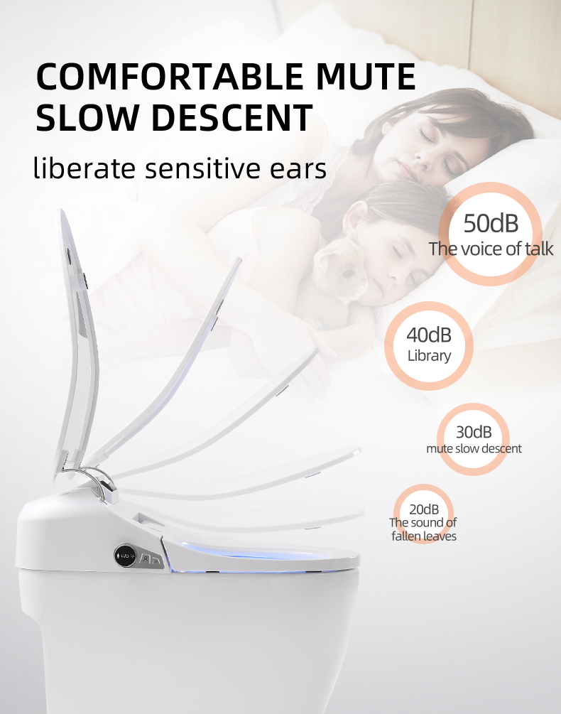 Inodoro INTELIGENTE Q9 Smart Digital Triton Bidet Incorporado - Imagen 17